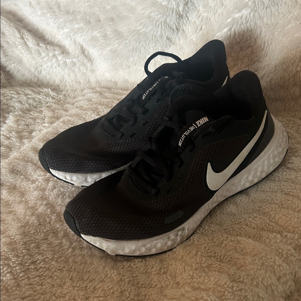 Nike Black and White Athletic Sneakers